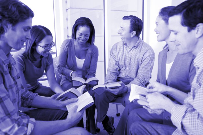 Bible Group Reading Together